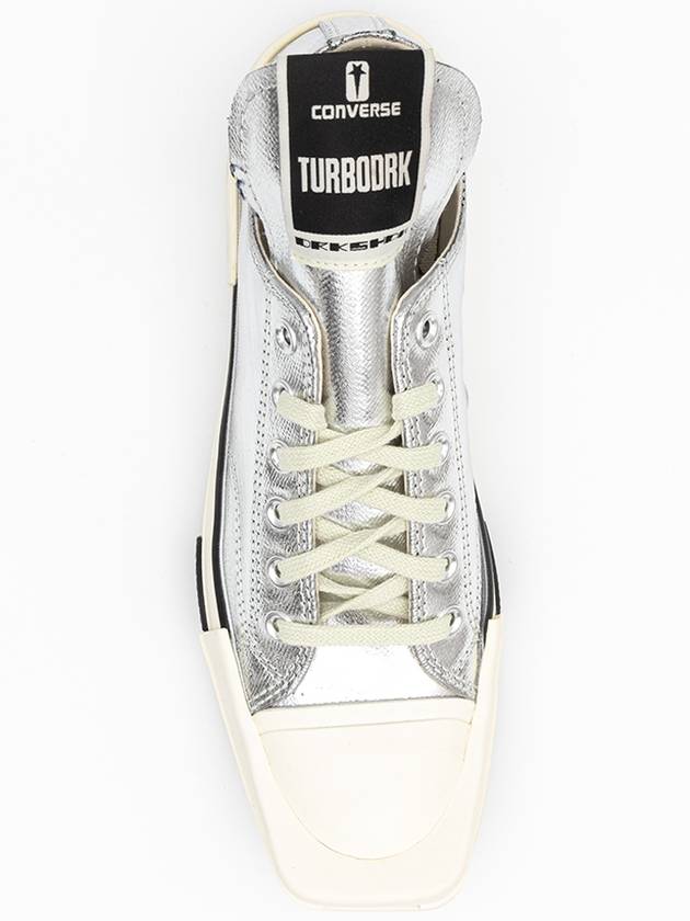 x Converse Turbodark Chuck 70 Low Silver Men's Sneakers A01292C - RICK OWENS - BALAAN 4