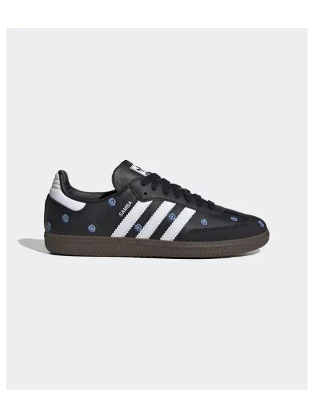 Samba OG Floral Low Top Sneakers Core Black - ADIDAS - BALAAN 2