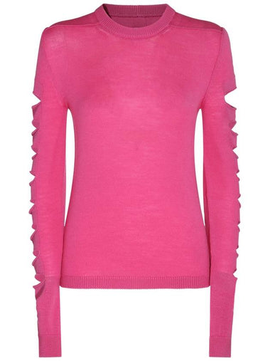 23 ss Pink WOOLCOTTON Blend Jumper RP01C5644KSPRT13 B0480028518 - RICK OWENS - BALAAN 1