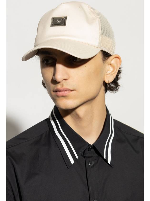 Dolce & Gabbana Baseball Cap, Men's, Cream - DOLCE&GABBANA - BALAAN 2