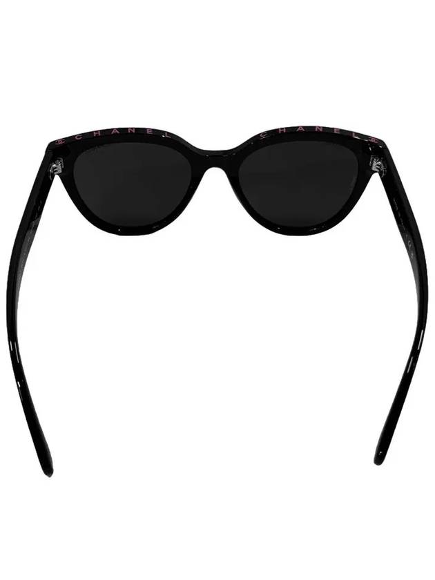 Eyewear Butterfly Acetate Sunglasses Black - CHANEL - BALAAN 9