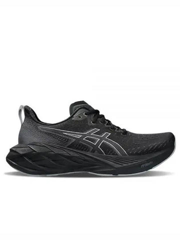 Novablast 4 Black Graphite Gray 2E Wide - ASICS - BALAAN 1