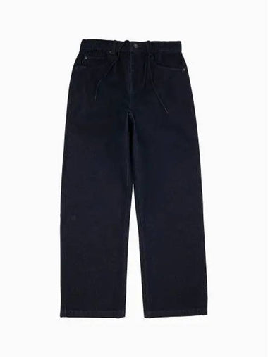 Open Hem Baggy Jeans Dark Indigo - CONVERSE - BALAAN 1