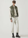 Khaki sheepskin PALAIS stadium jumper - IRO - BALAAN 3