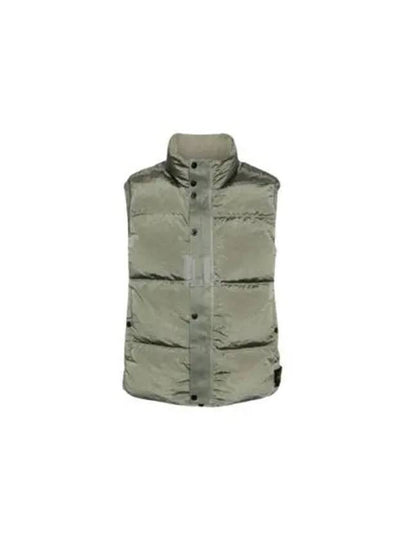 High Neck Padded Vest Green - STONE ISLAND - BALAAN 2