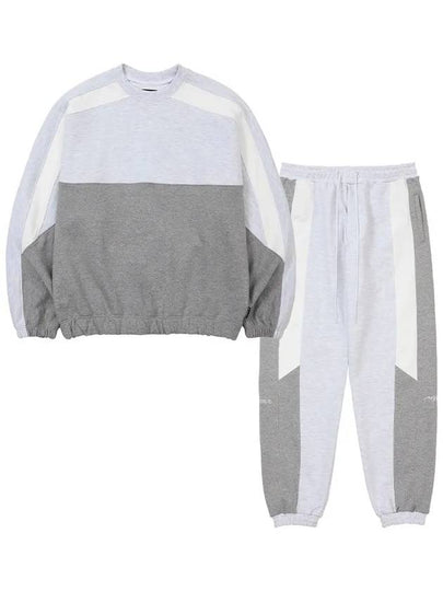 Tri Mix Sweat Set Melange Gray - AJOBYAJO - BALAAN 2