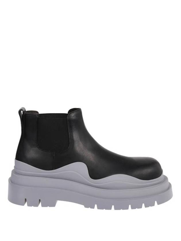 Tire Ankle Chelsea Boots Black Grey - BOTTEGA VENETA - BALAAN 2