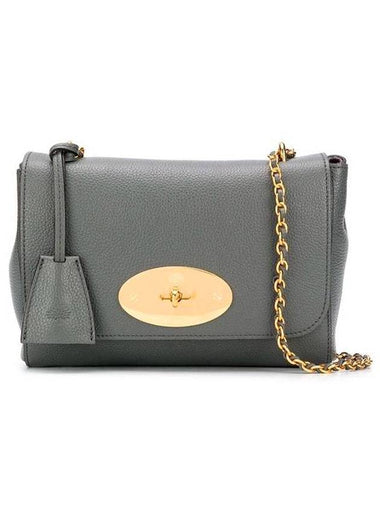 Lily Small Grain Cross Bag Grey - MULBERRY - BALAAN 1