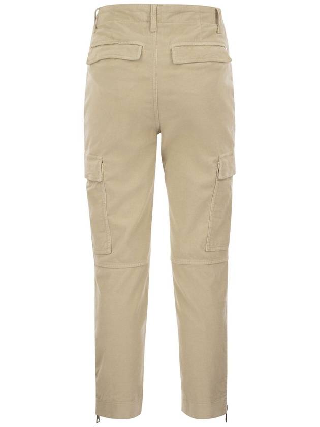 Velvet cargo pants - EVE - DONDUP - BALAAN 2