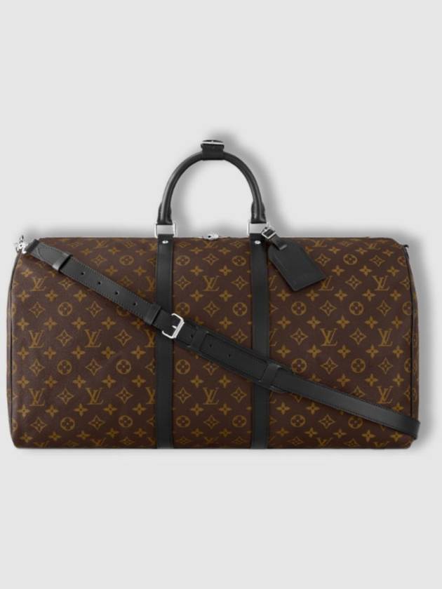 Monogram Keepall 55 Bandouliere Macassar Boston Bag - LOUIS VUITTON - BALAAN 2