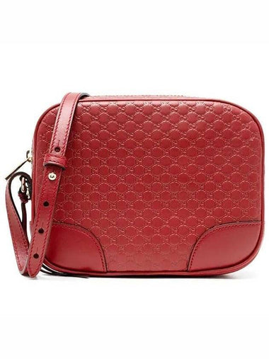 Micro GG Ssima Disco Cross Bag Red - GUCCI - BALAAN 1