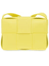 Intrecciato Cassette Small Cross Bag Sherbert - BOTTEGA VENETA - BALAAN 4