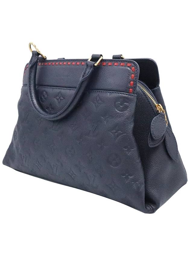 Women s Louis Vuitton M43738 Marine Rouge Monogram Empreinte VOSGES MM 2WAY gt bag Gangbuk used luxury goods - LOUIS VUITTON - BALAAN 6