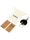 Amber Leather Key Holder Black - A.P.C. - BALAAN 5