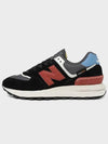 Sneakers U574LGTR Black - NEW BALANCE - BALAAN 3