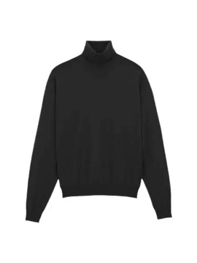 Cassandre Turtleneck Black - SAINT LAURENT - BALAAN 2