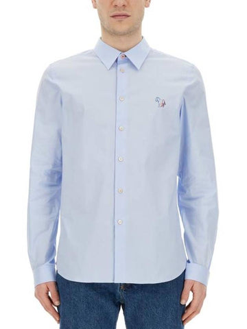 PS by Long Sleeve Shirt M2R 610PZ M21874 40 AZURE - PAUL SMITH - BALAAN 1