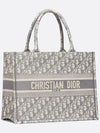 Oblique Medium Book Tote Bag Ecru Grey - DIOR - BALAAN 2