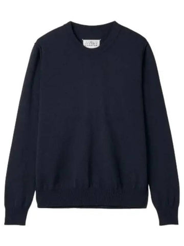 cashmere knit navy - MAISON MARGIELA - BALAAN 1