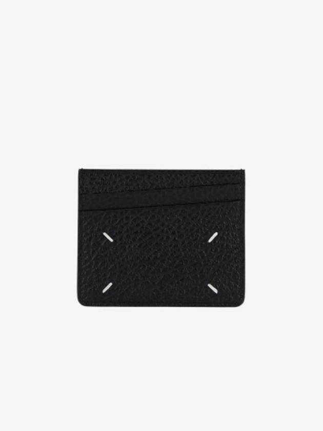 Four Stitch Card Wallet Black - MAISON MARGIELA - BALAAN 2