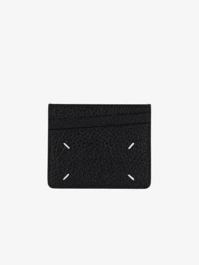 Four Stitch Card Wallet Black - MAISON MARGIELA - BALAAN 2