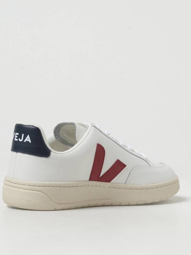 V 12 Red Logo Low Top Sneakers White - VEJA - BALAAN 4