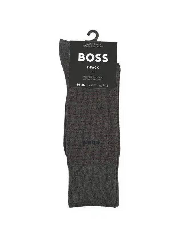 Cotton medium socks 2 piece set 50491197 032 - BOSS - BALAAN 1