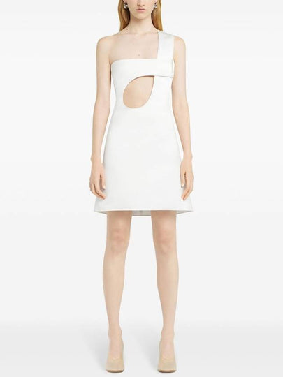 cut-out satin dress - COURREGES - BALAAN 2