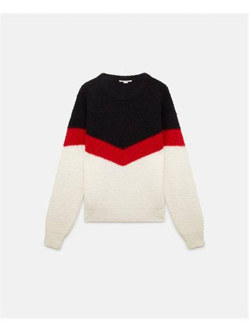 23 fw CASENTINO Texture Wool Cape Jumper 6K05883S24528490 B0030566928 - STELLA MCCARTNEY - BALAAN 1