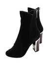 Christian Dior Black Suede Open Toe Ankle Boots 35 - DIOR - BALAAN 6