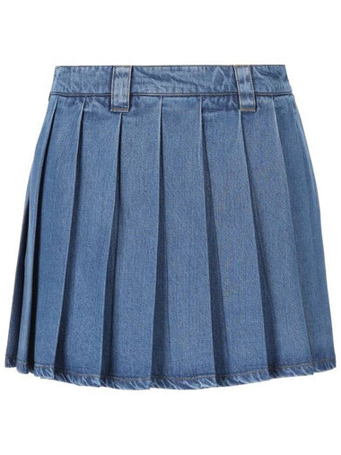 Miu Miu Skirts Blue - MIU MIU - BALAAN 1