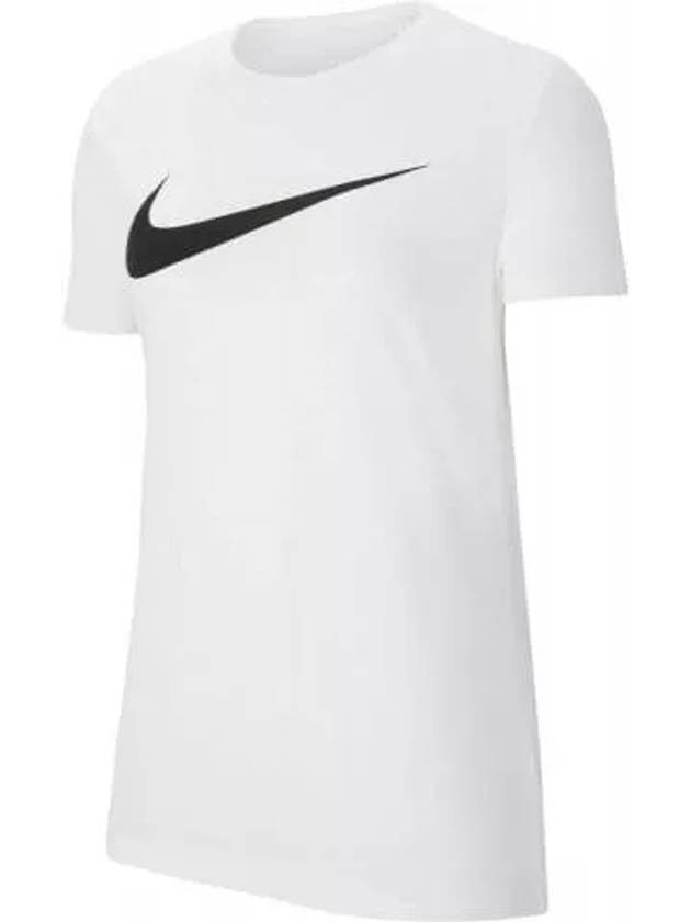 Women's Dri-Fit Park 20 Short Sleeve T-Shirt White - NIKE - BALAAN 2