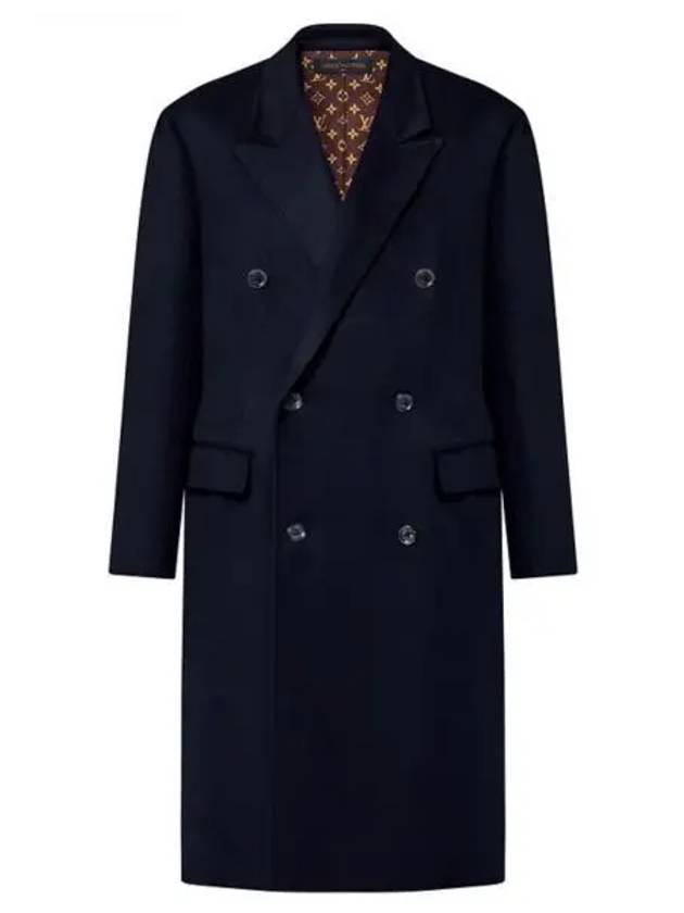 Double breasted cashmere coat 1AFEZF - LOUIS VUITTON - BALAAN 1