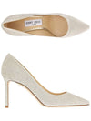 23FW ROMY85DGZ PLATINUMICE wedding shoes Romy85 pumps - JIMMY CHOO - BALAAN 2