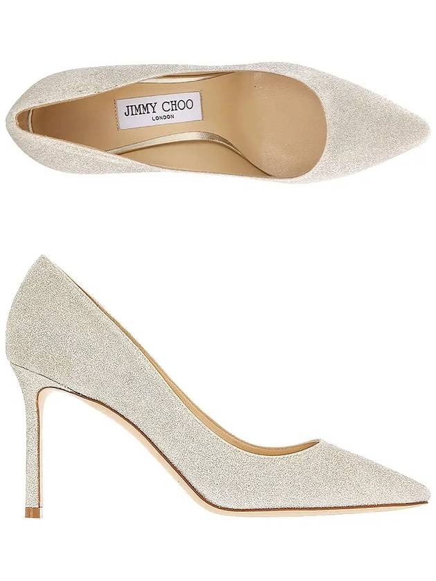 23FW ROMY85DGZ PLATINUMICE wedding shoes Romy85 pumps - JIMMY CHOO - BALAAN 1