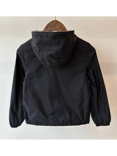 Kids Windbreaker Jacket NEW URVILLE Black Boys 12A - MONCLER - BALAAN 2