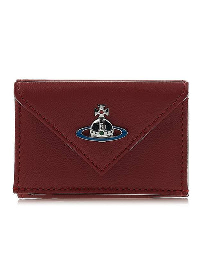 Enma Envelope Logo Half Wallet Red - VIVIENNE WESTWOOD - BALAAN 2