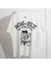 MM6 Logo Print Overfit Cotton Short Sleeve T-Shirt White - MAISON MARGIELA - BALAAN 2