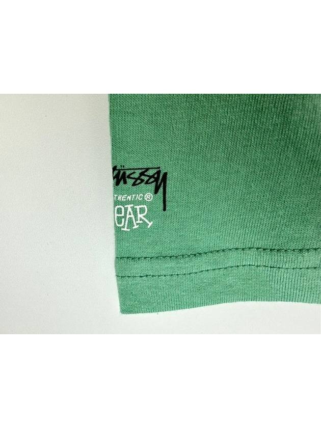 Big Mitty Short Sleeve T-Shirt Tee Green - STUSSY - BALAAN 6