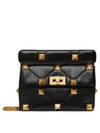 Rockstud Shoulder Bag Black - VALENTINO - BALAAN 2