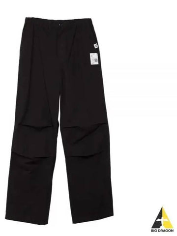 J13PT161 BLACK Parachute Ripstop Pants - MIHARA YASUHIRO - BALAAN 1