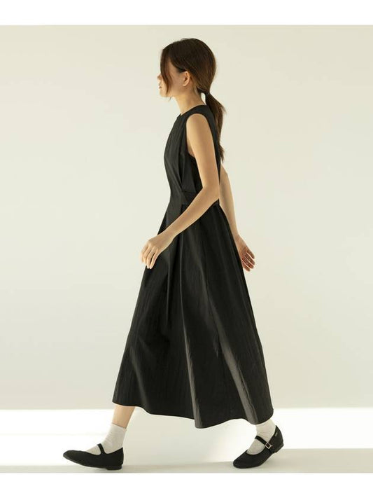 Terry Sleeveless Maxi Long Dress Black - UNLIKELOOK - BALAAN 2