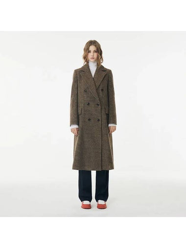 European Long Double Coat Brown - VOYONN - BALAAN 1