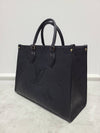 Used luxury goods Louis It MM Black Monogram Empreinte On the Go Tote Shoulder Bag - LOUIS VUITTON - BALAAN 2