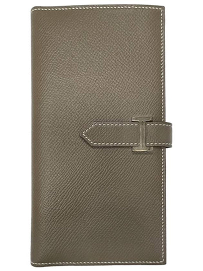 Bean silver soufflé long wallet etope - HERMES - BALAAN 2