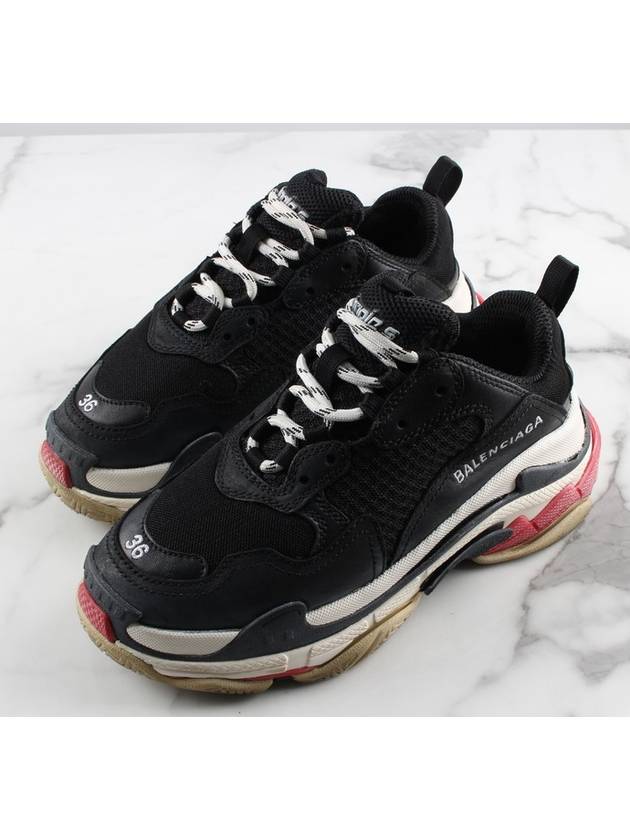 Triple S Black Red 36 - BALENCIAGA - BALAAN 1