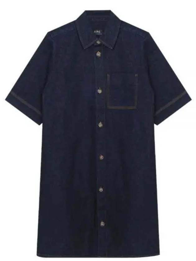 Lopez Short Dress Navy - A.P.C. - BALAAN 2