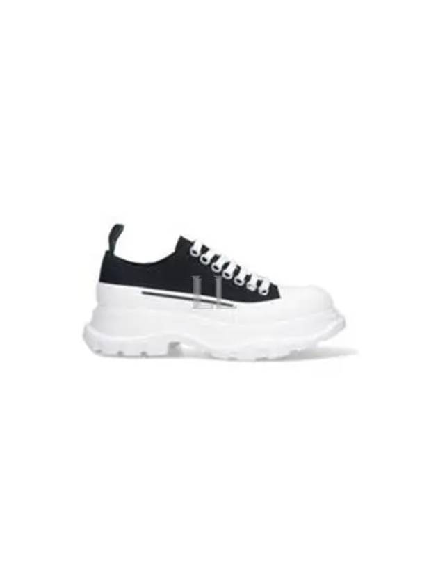 Tread Slick Low Top Sneakers Black - ALEXANDER MCQUEEN - BALAAN 2