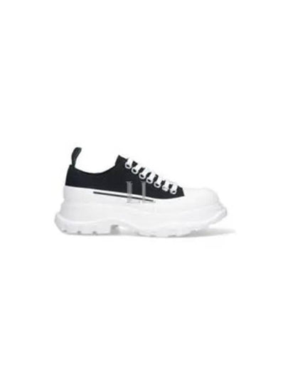 Tread Slick Low Top Sneakers Black - ALEXANDER MCQUEEN - BALAAN 2