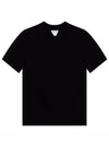 Men's Classic Short Sleeve T-Shirt Black - BOTTEGA VENETA - BALAAN 2